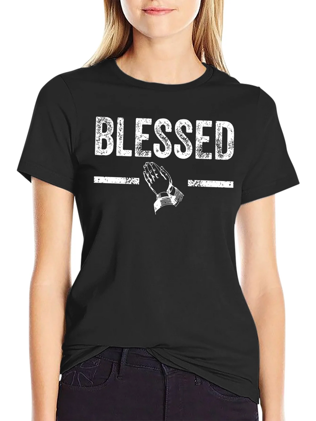 Blessed Graphic Tee - Stylish Religious T-Shirt product image 2