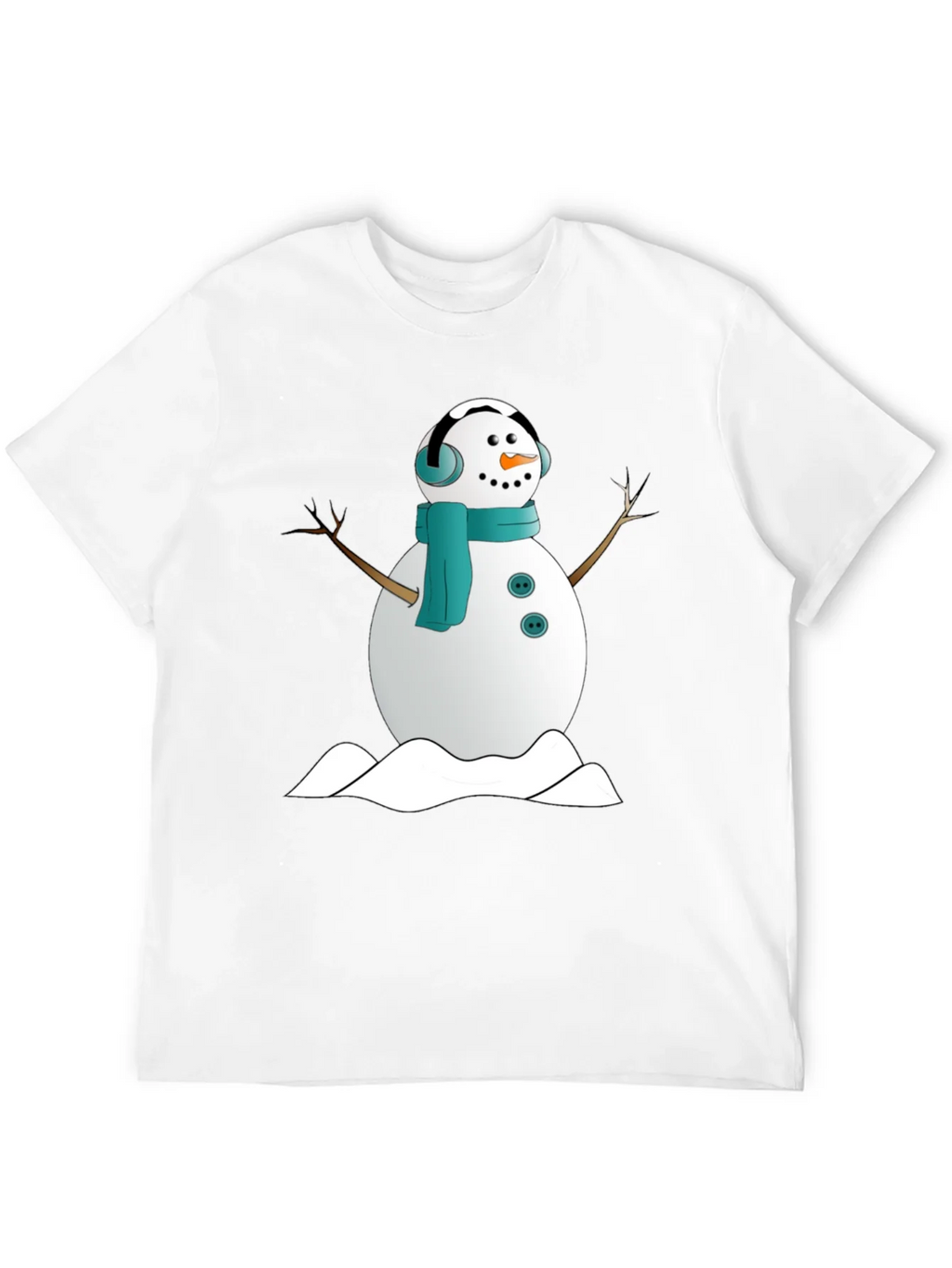 Snowman Graphic Tee - Winter Holiday Shirt product image 11
