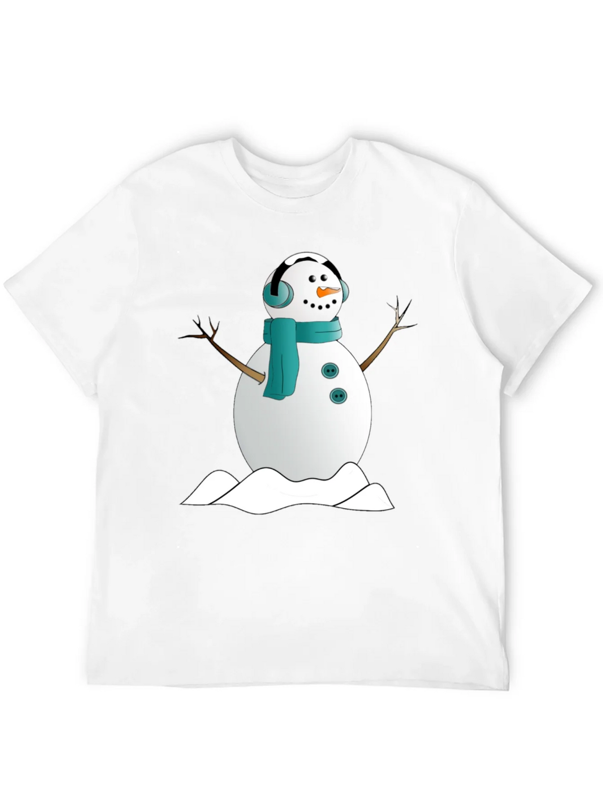 Snowman Graphic Tee - Winter Holiday Shirt product image 11