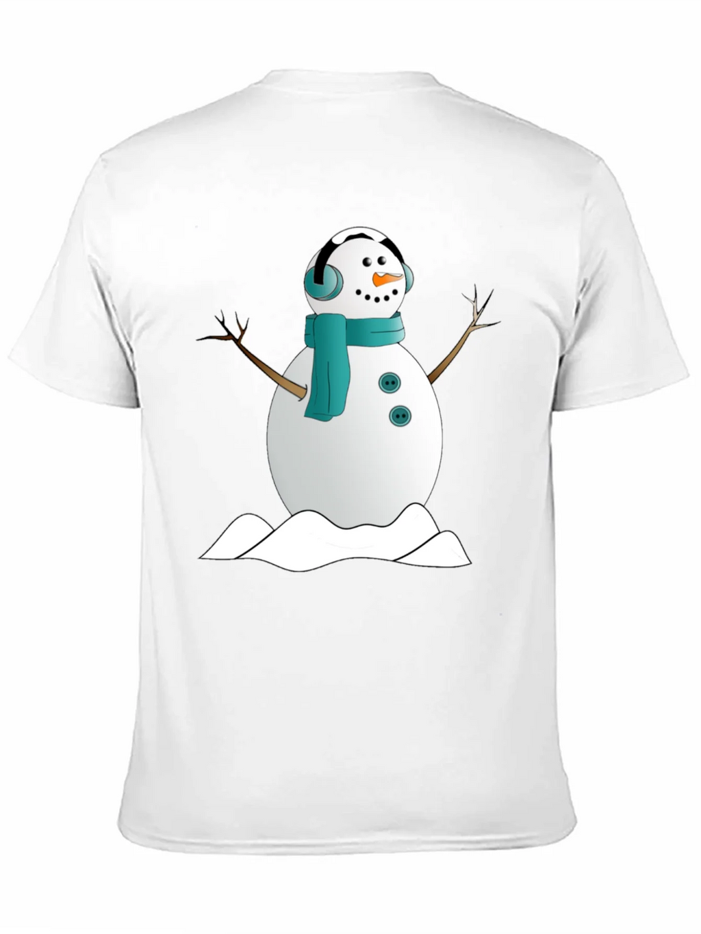 Snowman Graphic Tee - Winter Holiday Shirt product image 10