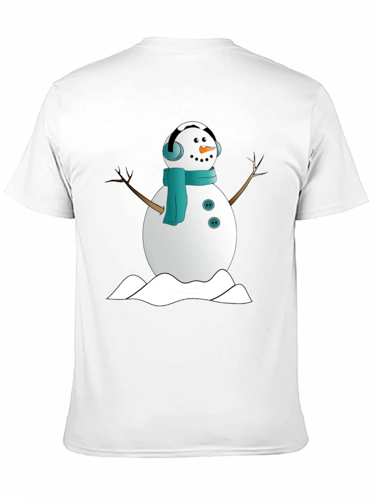 Snowman Graphic Tee - Winter Holiday Shirt product image 10