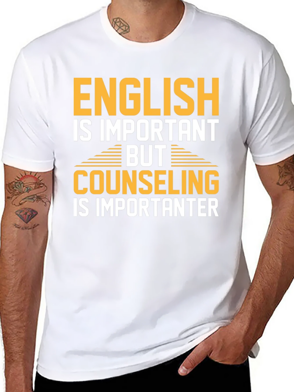 Counseling is Importanter Graphic T-Shirt product image 7