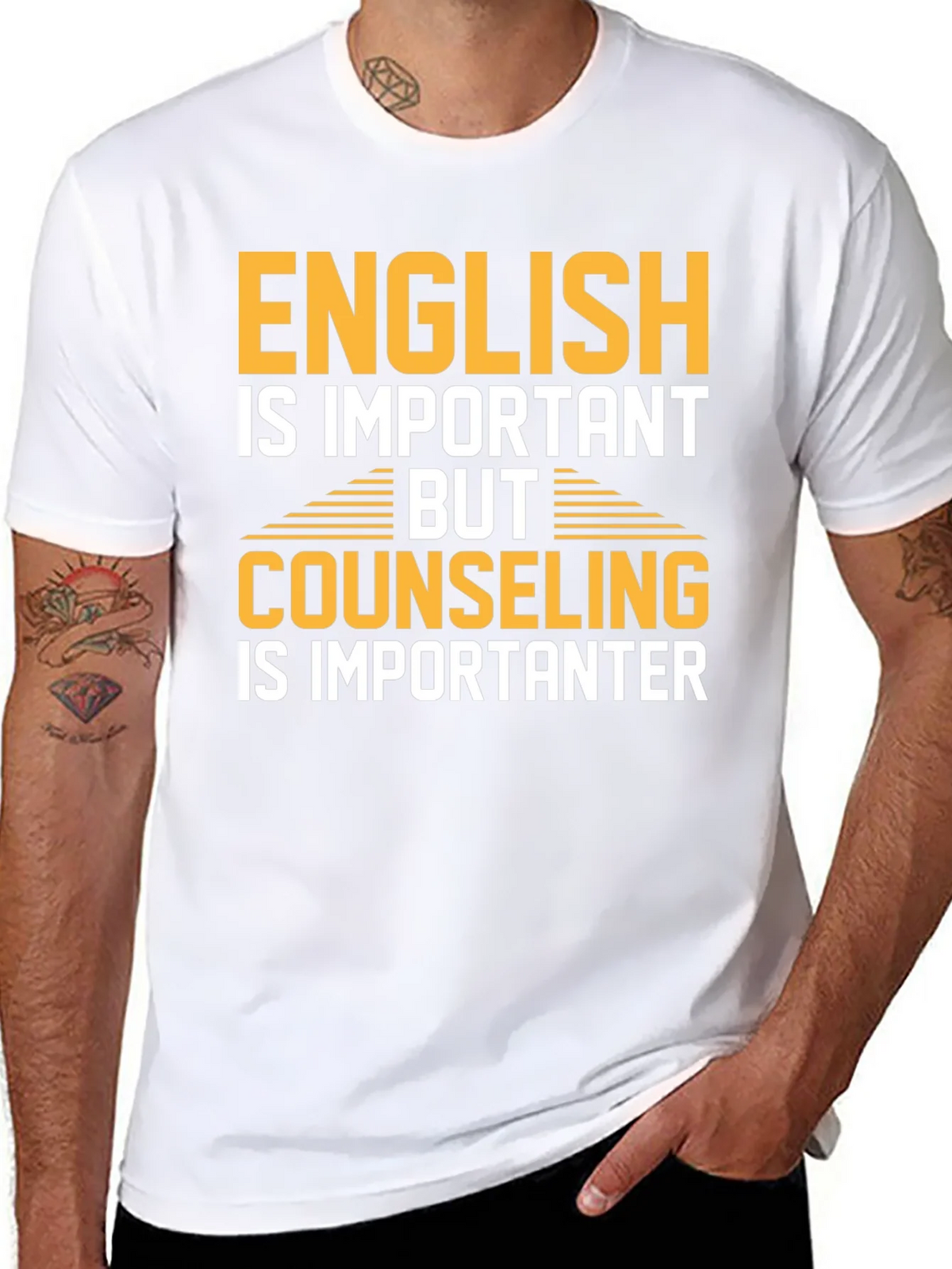 Counseling is Importanter Graphic T-Shirt product image 7