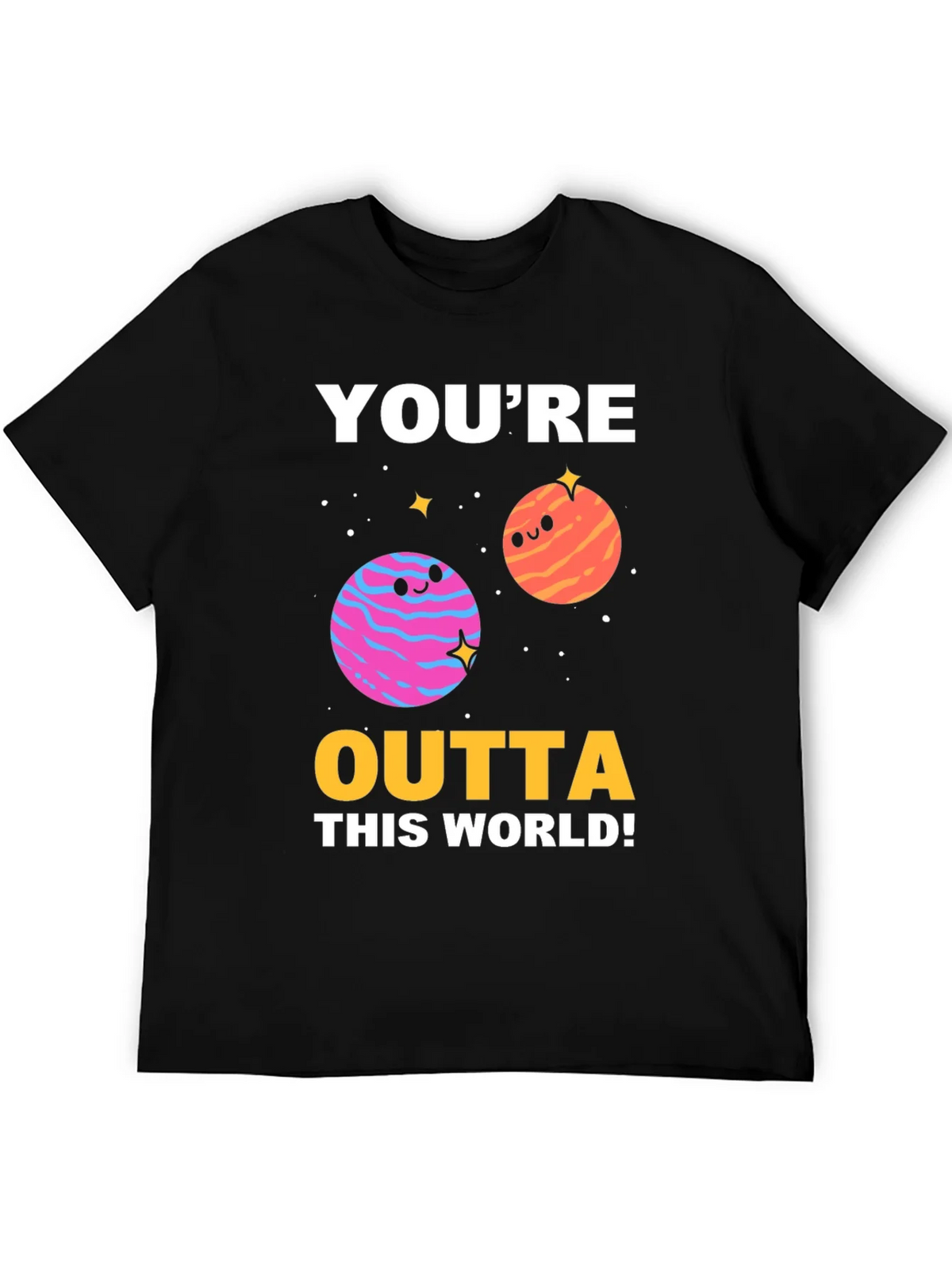 Outta This World Graphic T-Shirt - Space Planets Tee product image 5