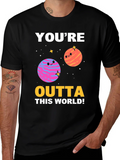Outta This World Graphic T-Shirt - Space Planets Tee product image 1