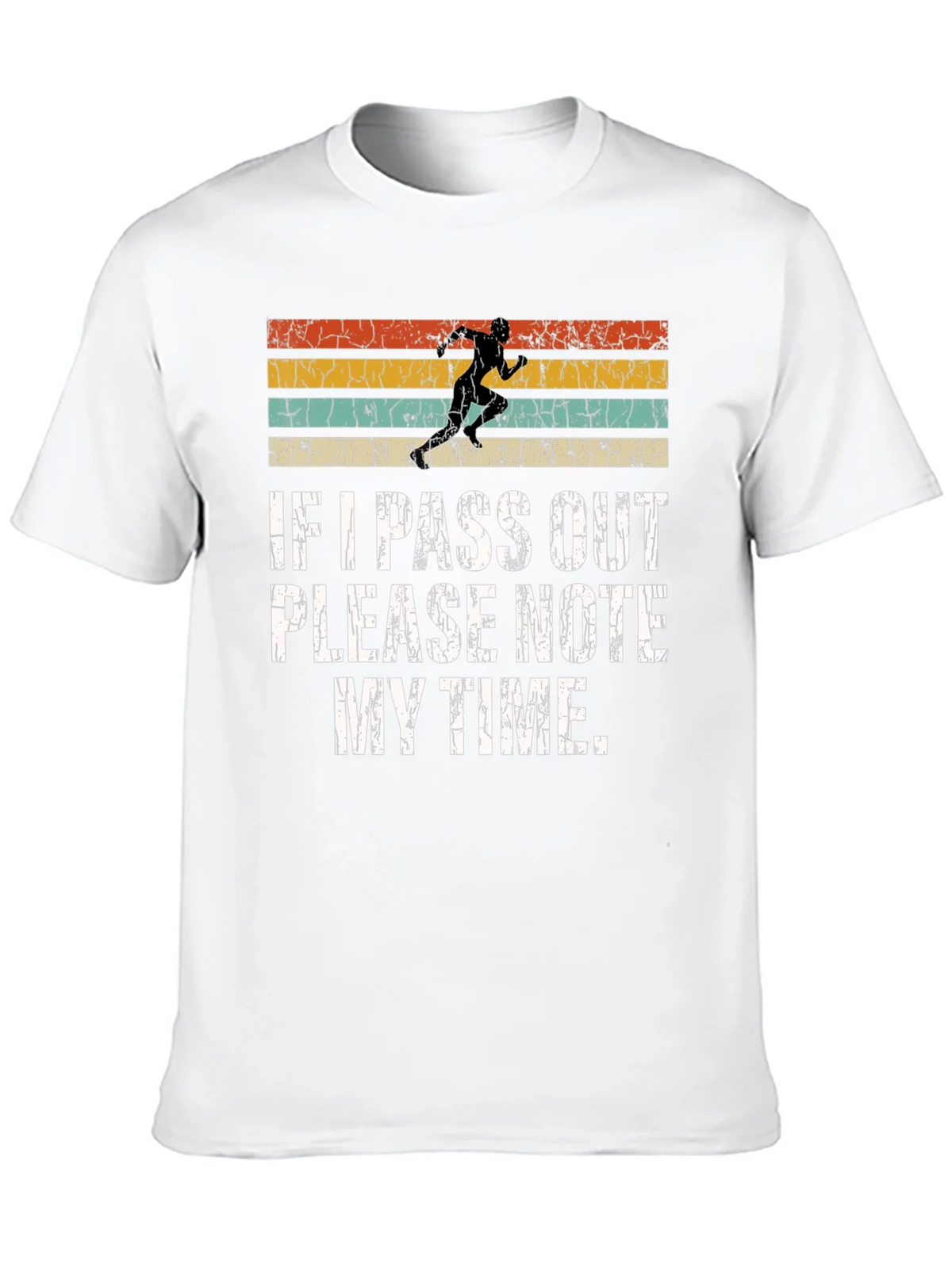 Funny Runners Tee: If I Pass Out Note My Time product image 9