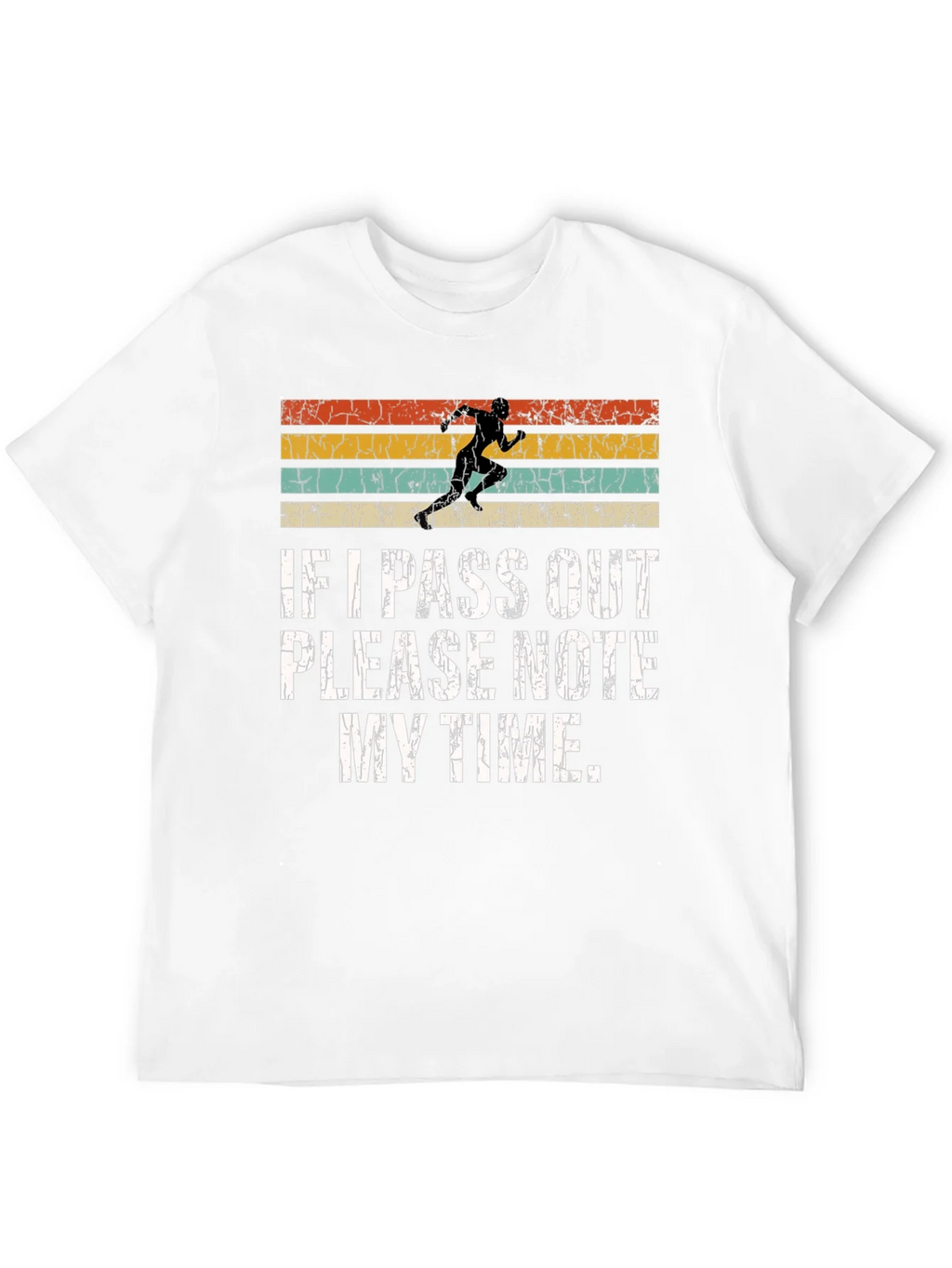 Funny Runners Tee: If I Pass Out Note My Time product image 11