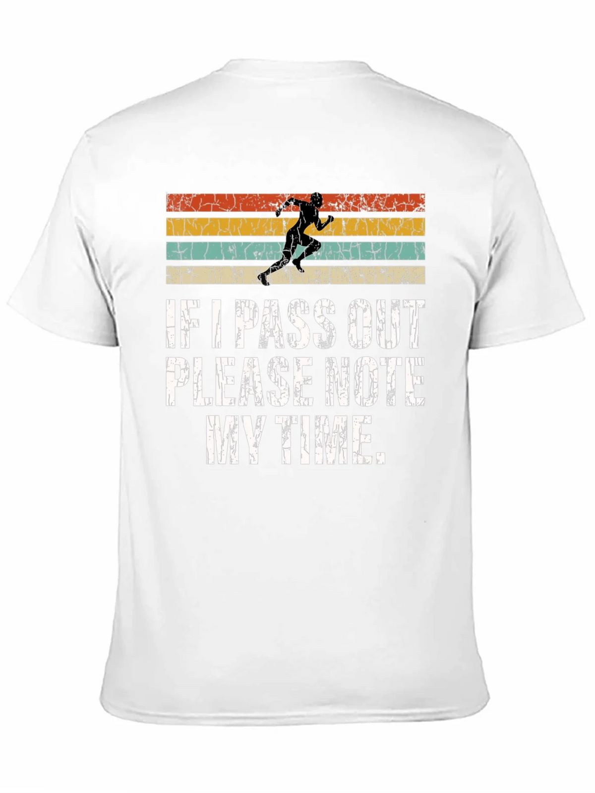 Funny Runners Tee: If I Pass Out Note My Time product image 10