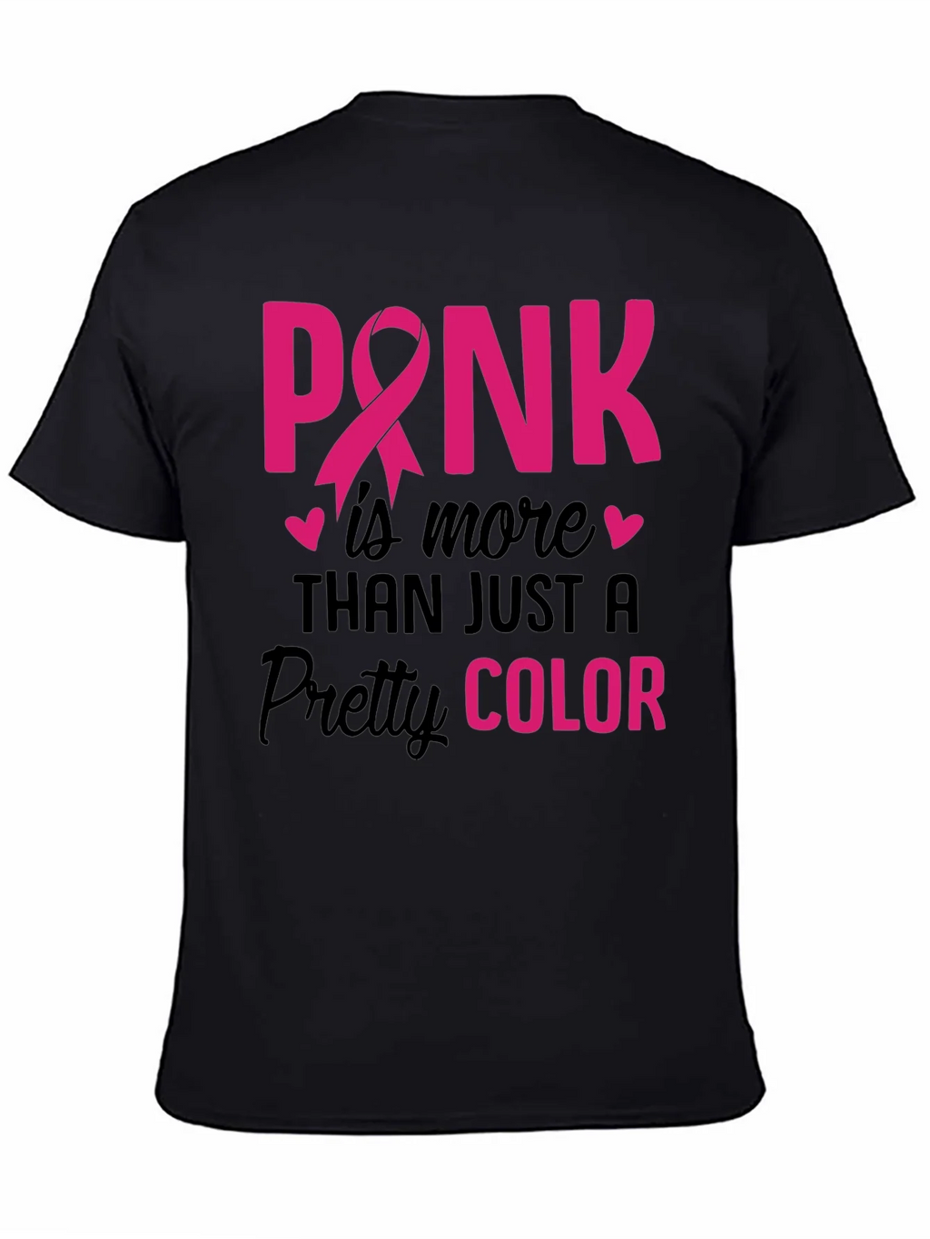 Pink Awareness T-Shirt - More Than Just a Color! product image 4