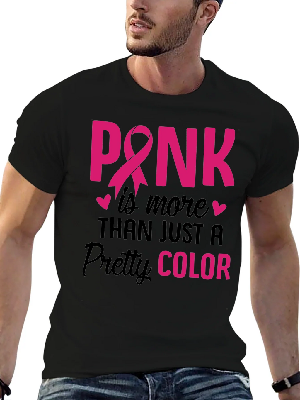 Pink Awareness T-Shirt - More Than Just a Color! product image 6