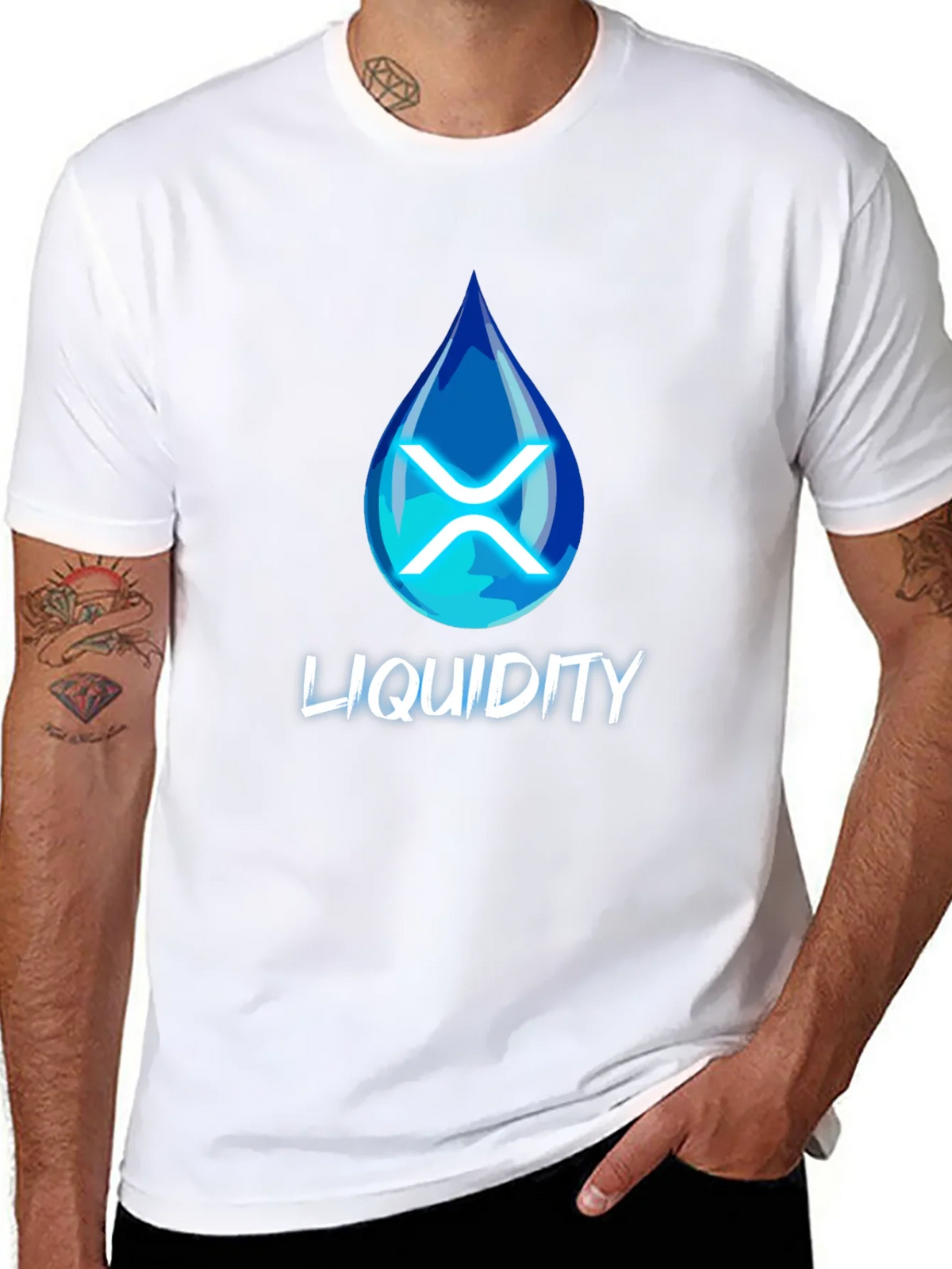 Liquidity Ripple XRP Crypto T-Shirt product image 7