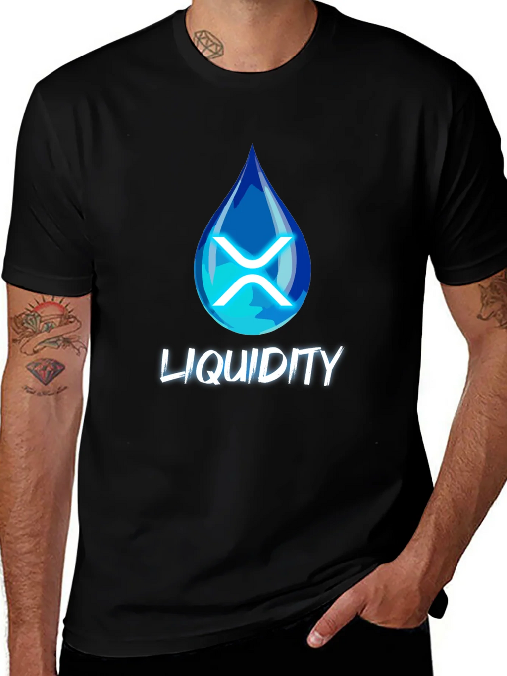 Liquidity Ripple XRP Crypto T-Shirt product image 1