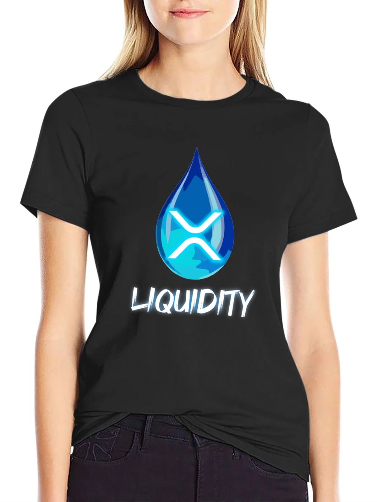 Liquidity Ripple XRP Crypto T-Shirt product image 2