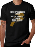 Sumo Wrestling Coach Graphic T-Shirt product image 1