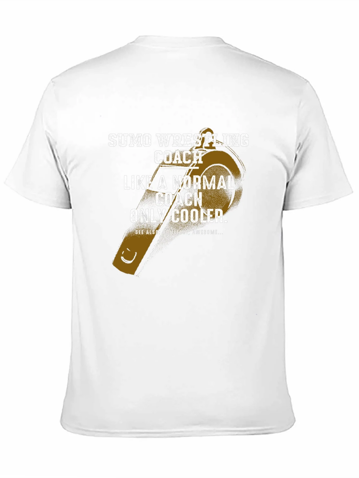 Sumo Wrestling Coach Graphic T-Shirt product image 10