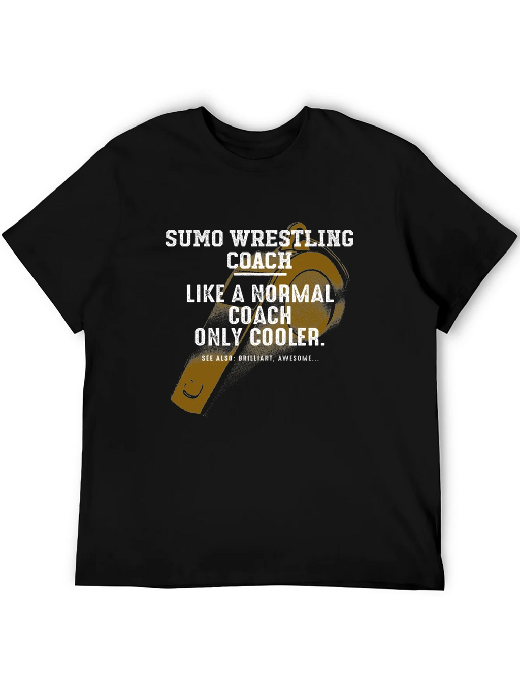 Sumo Wrestling Coach Graphic T-Shirt product image 5