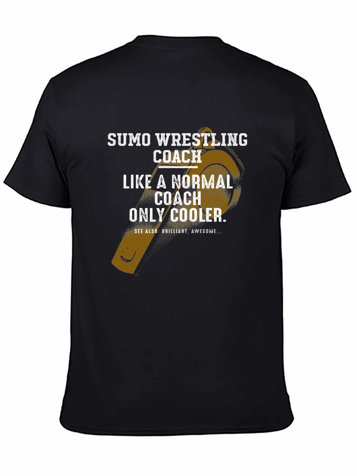 Sumo Wrestling Coach Graphic T-Shirt product image 4