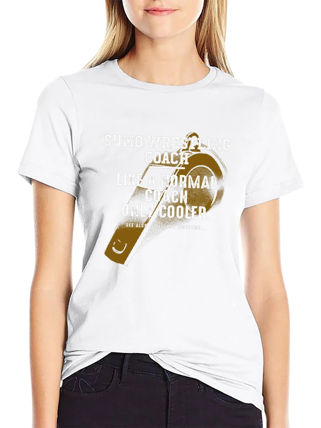 Sumo Wrestling Coach Graphic T-Shirt product image 8