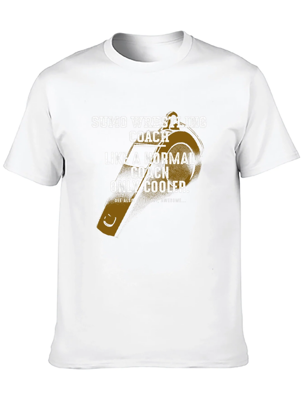 Sumo Wrestling Coach Graphic T-Shirt product image 9