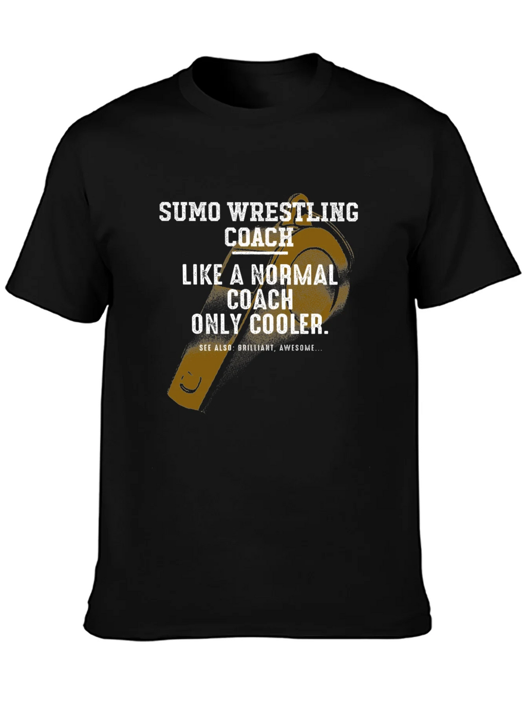 Sumo Wrestling Coach Graphic T-Shirt product image 3