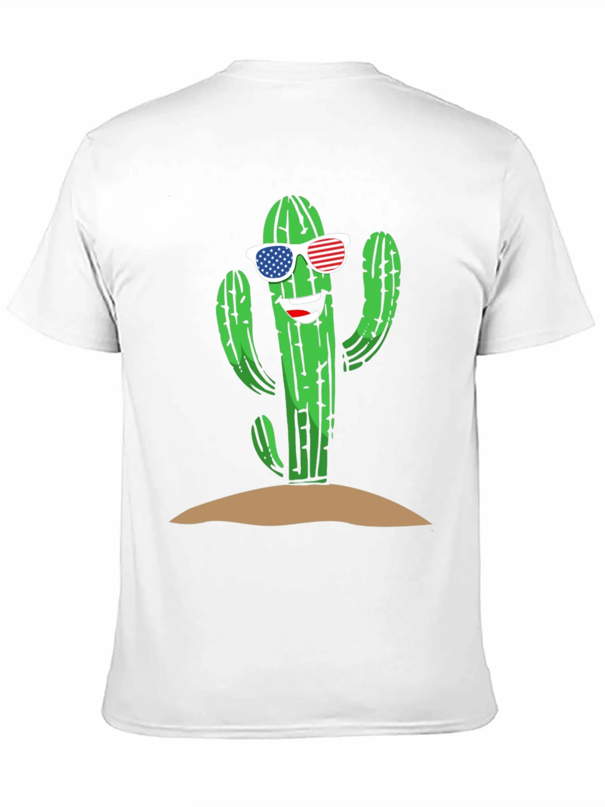 Cool Cactus USA Flag Sunglasses Tee product image 10