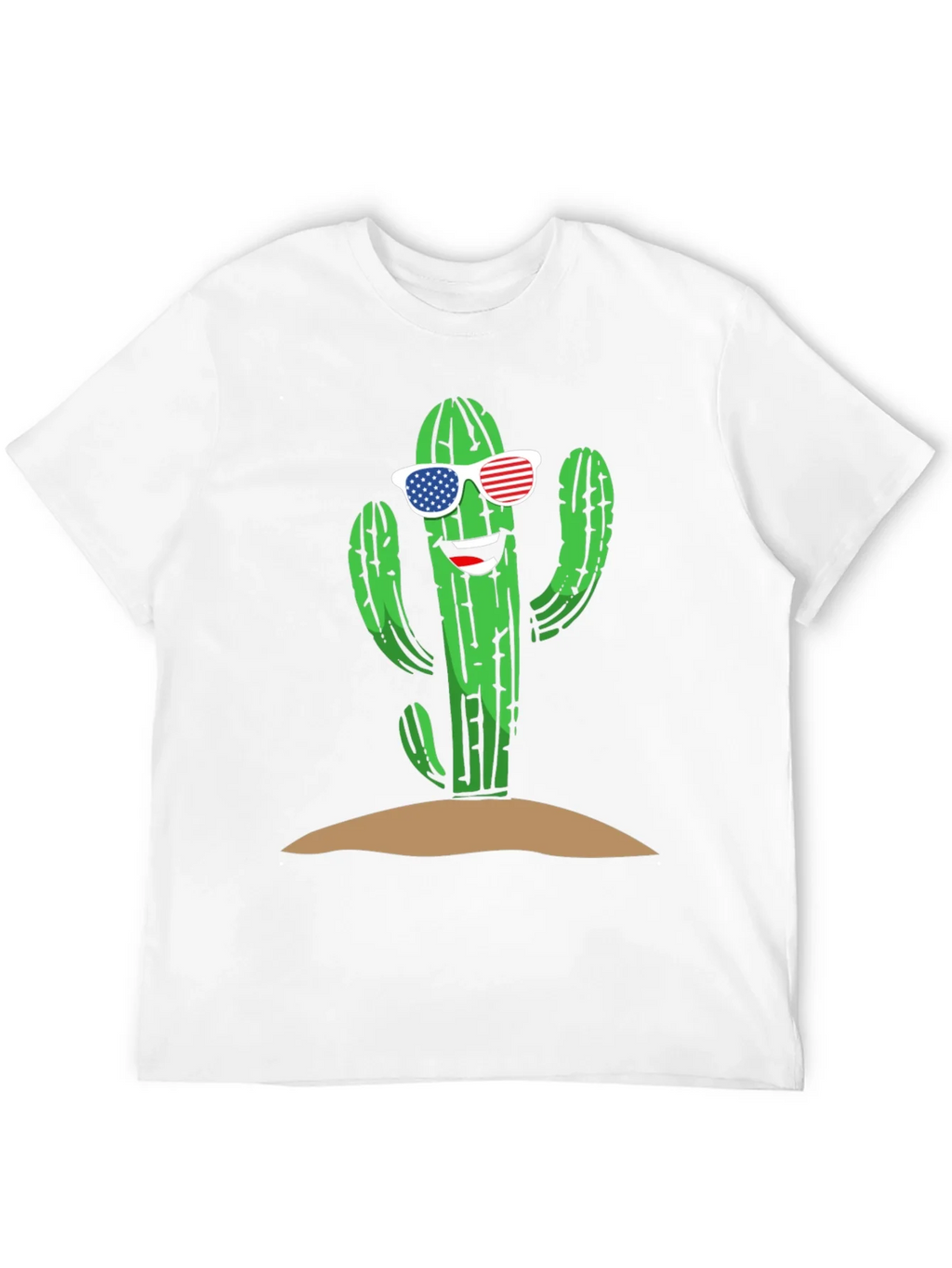 Cool Cactus USA Flag Sunglasses Tee product image 11