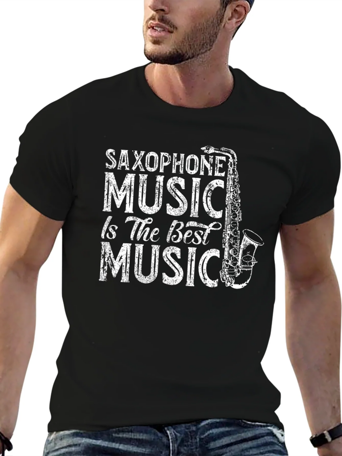 Saxophone Music T-Shirt - Best Tee product image 6