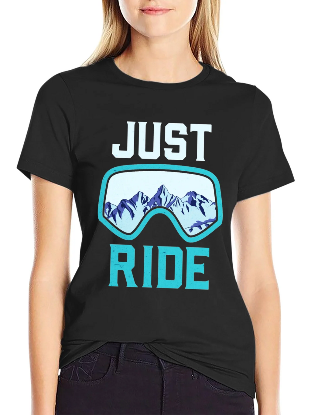 Just Ride Mountain Graphic T-Shirt - Adventure Ready product image 2