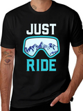 Just Ride Mountain Graphic T-Shirt - Adventure Ready product image 1