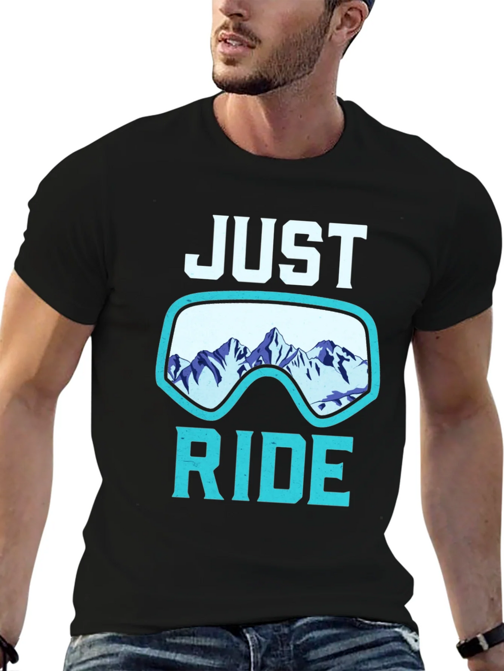Just Ride Mountain Graphic T-Shirt - Adventure Ready product image 6