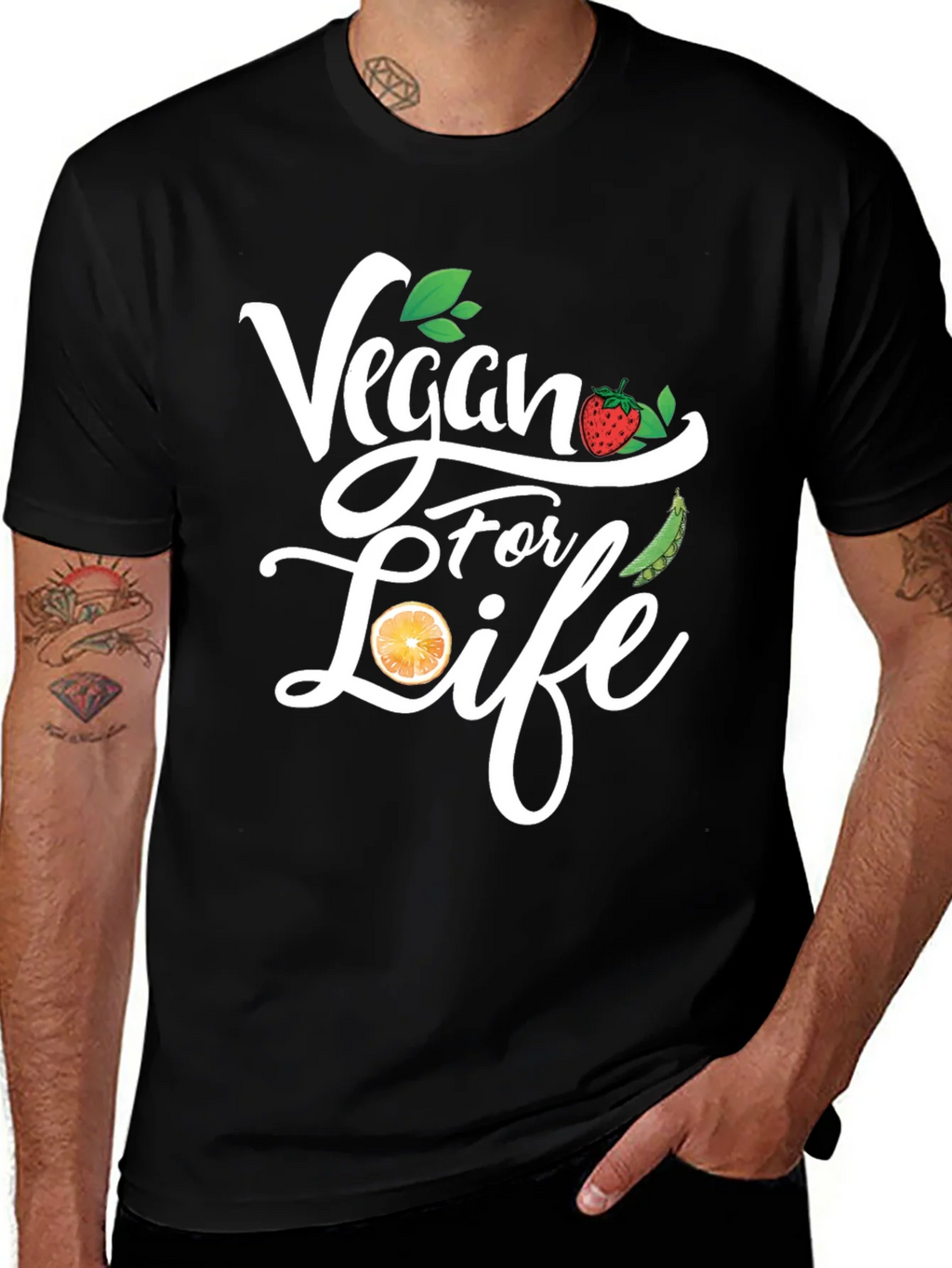 Vegan For Life T-Shirt - Unisex product image 1