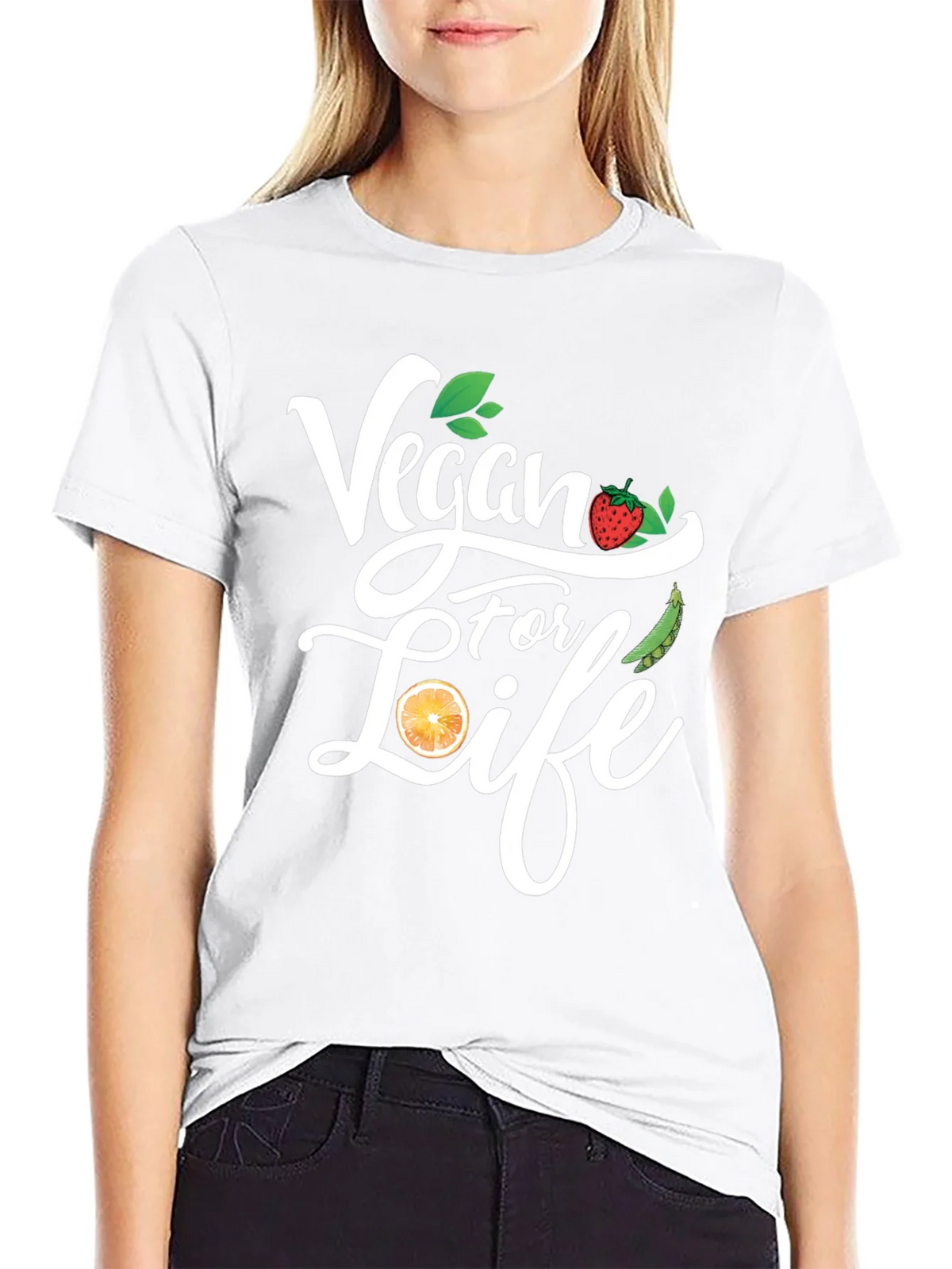 Vegan For Life T-Shirt - Unisex product image 8