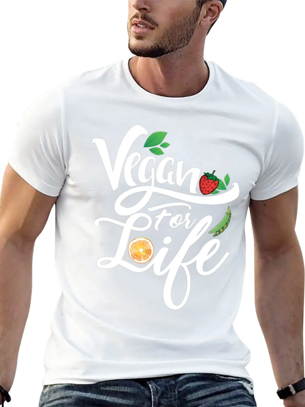 Vegan For Life T-Shirt - Unisex product image 12