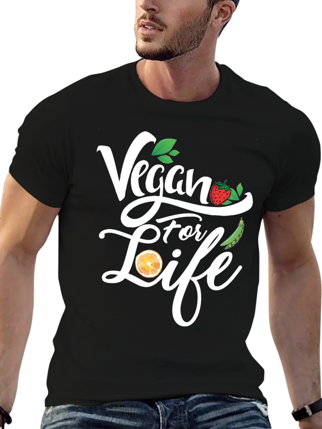 Vegan For Life T-Shirt - Unisex product image 6