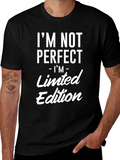 Im Not Perfect Limited Edition Black Tee product image 1