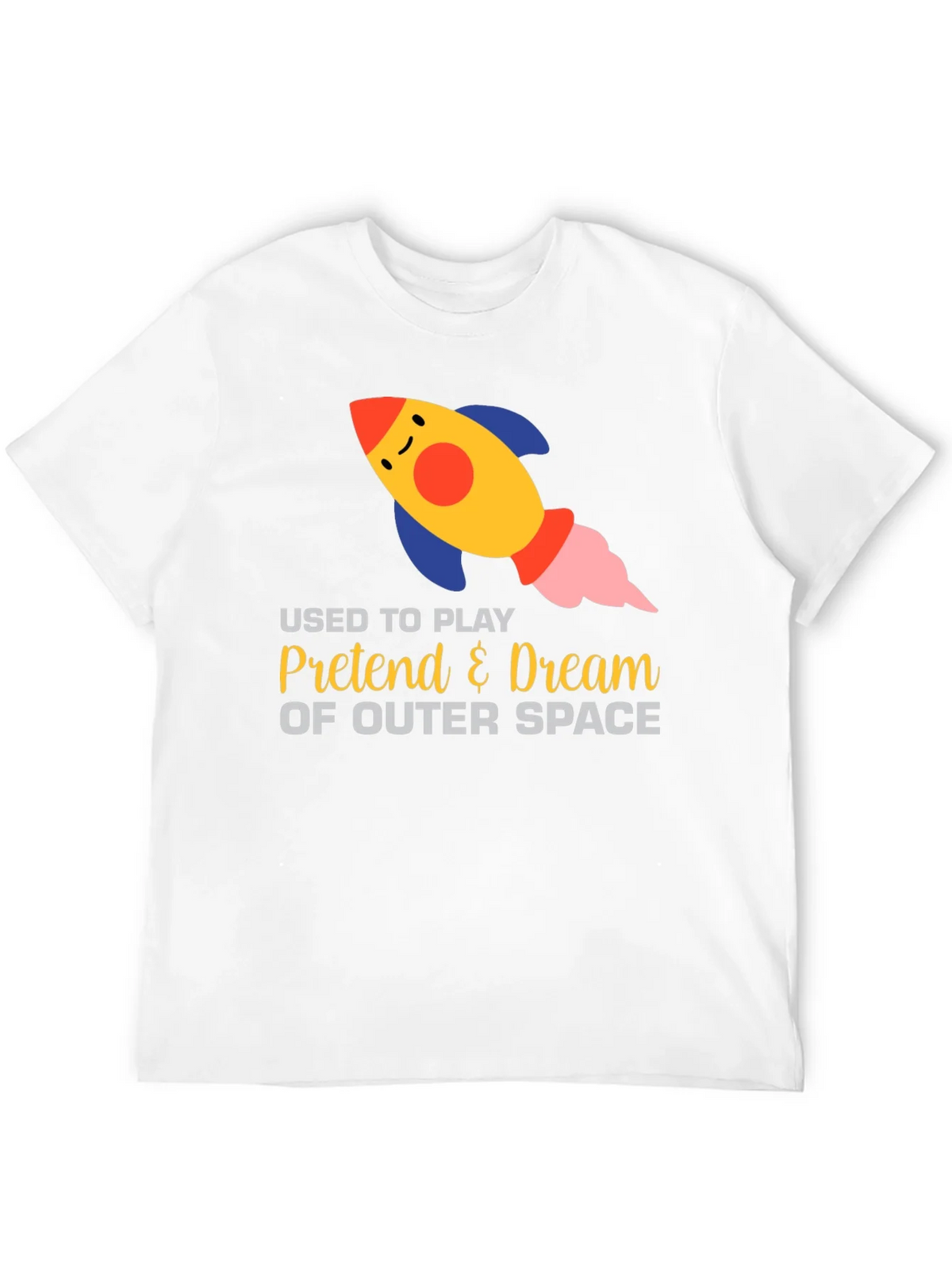 Outer Space Dream T-Shirt - Play Pretend Rocket Design product image 9