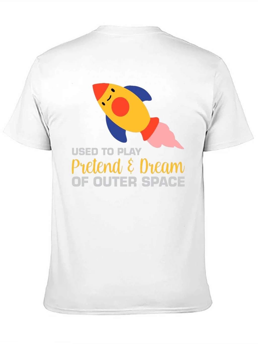 Outer Space Dream T-Shirt - Play Pretend Rocket Design product image 8
