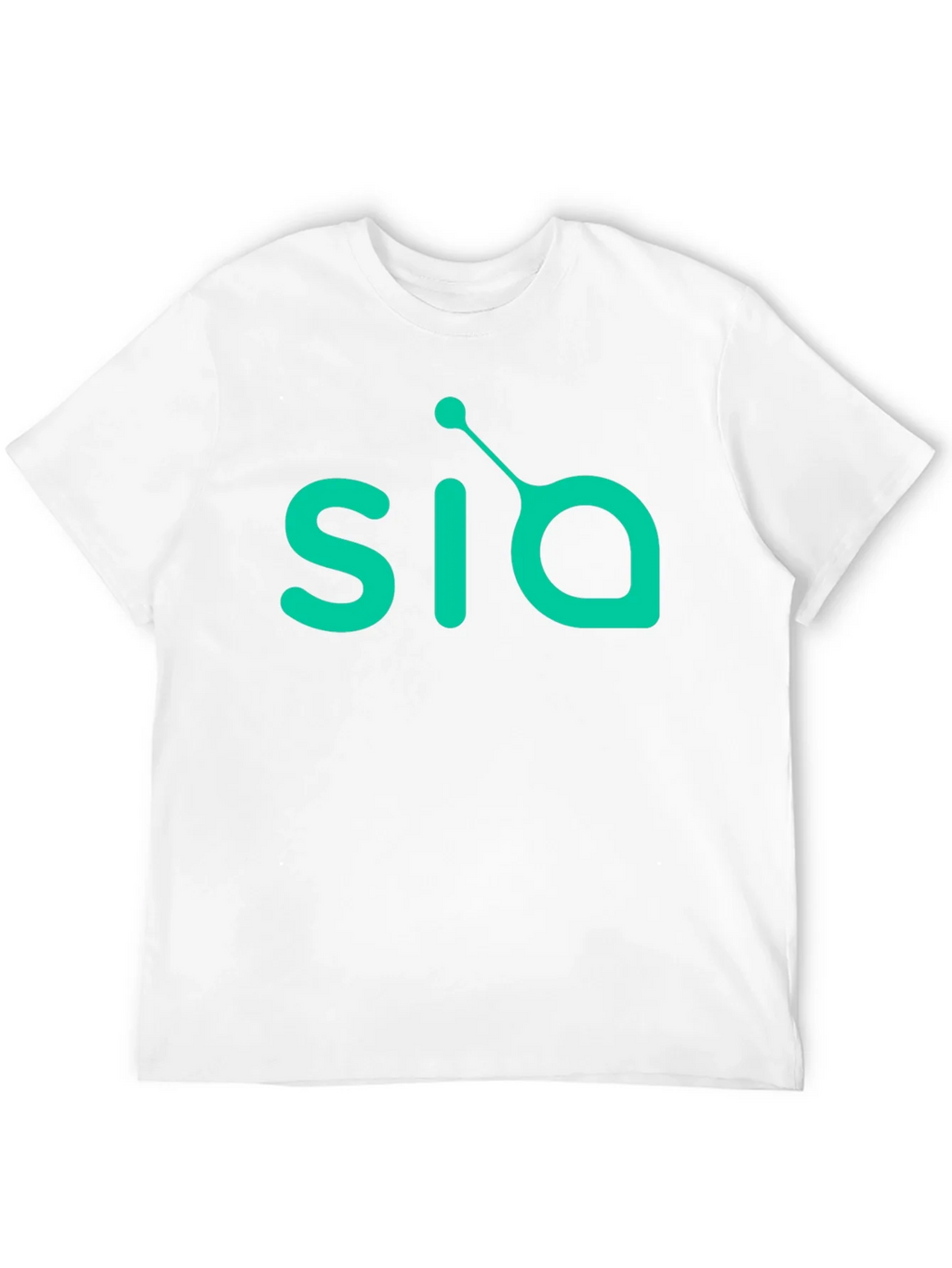 Mens Black T-Shirt with Green SIA Logo product image 11