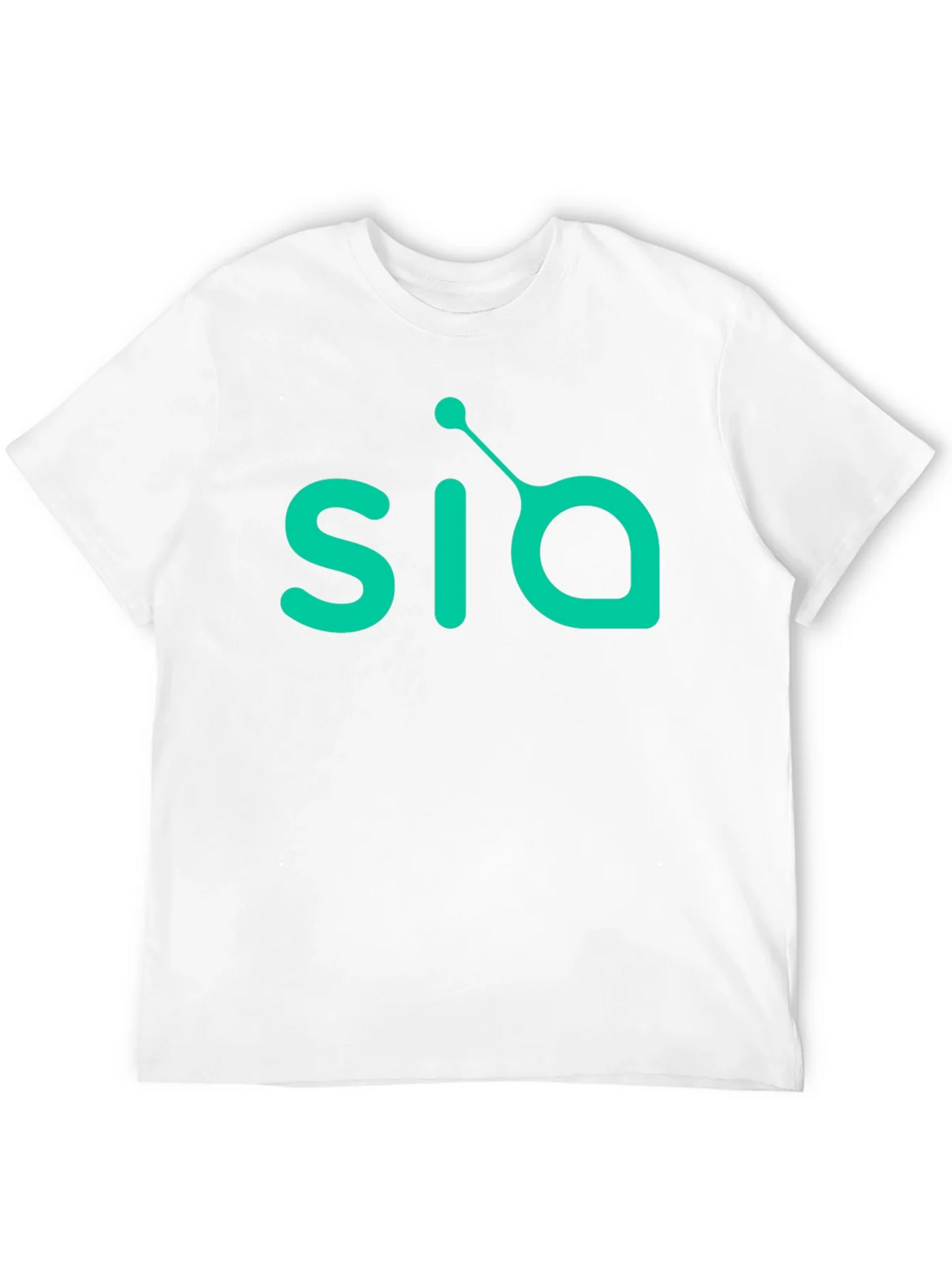 Mens Black T-Shirt with Green SIA Logo product image 11