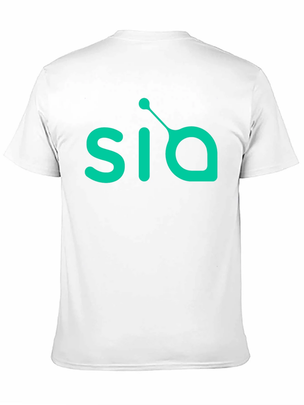 Mens Black T-Shirt with Green SIA Logo product image 10