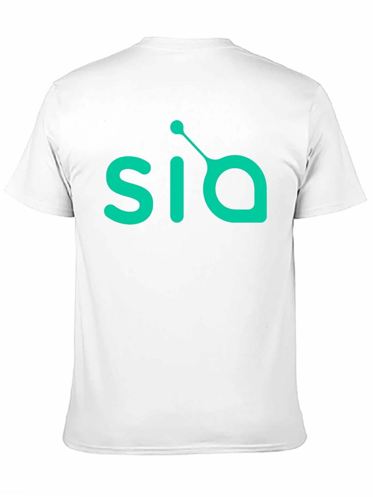 Mens Black T-Shirt with Green SIA Logo product image 10