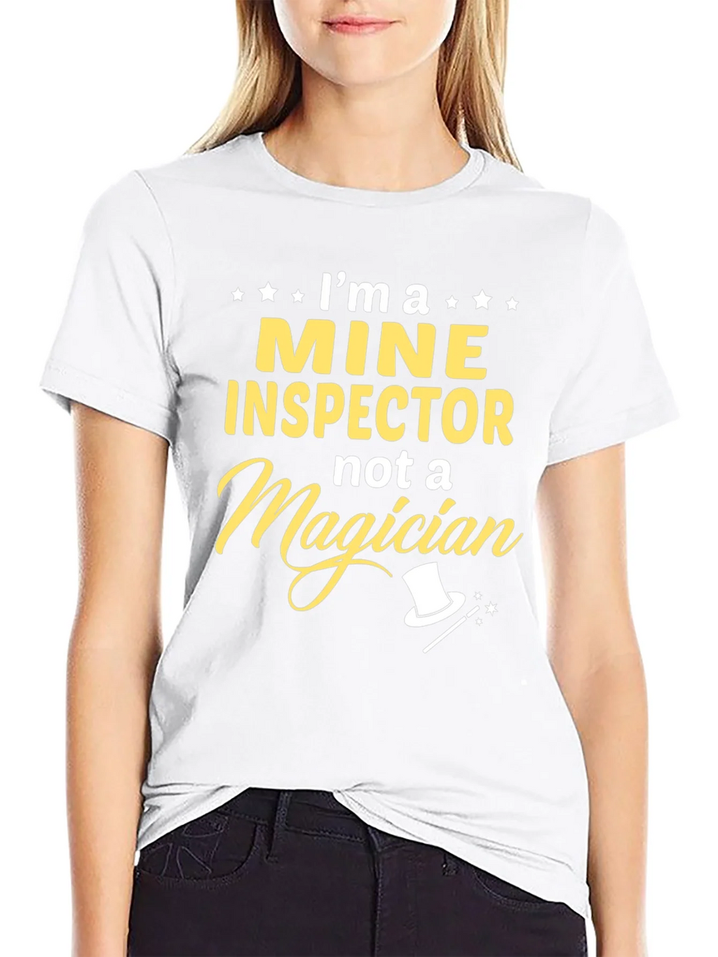Mine Inspector T-Shirt: Not a Magician Funny Gift product image 8