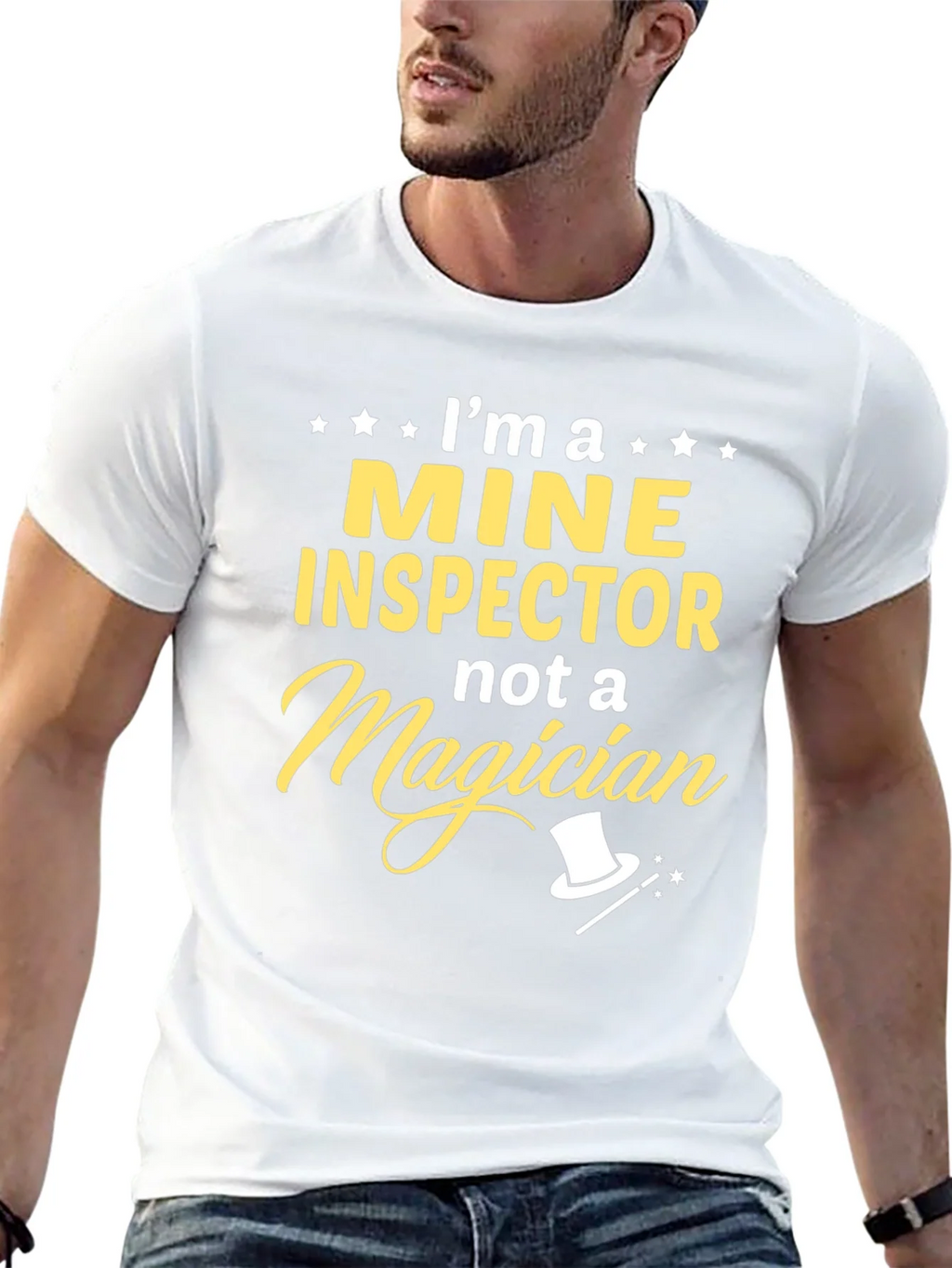 Mine Inspector T-Shirt: Not a Magician Funny Gift product image 12