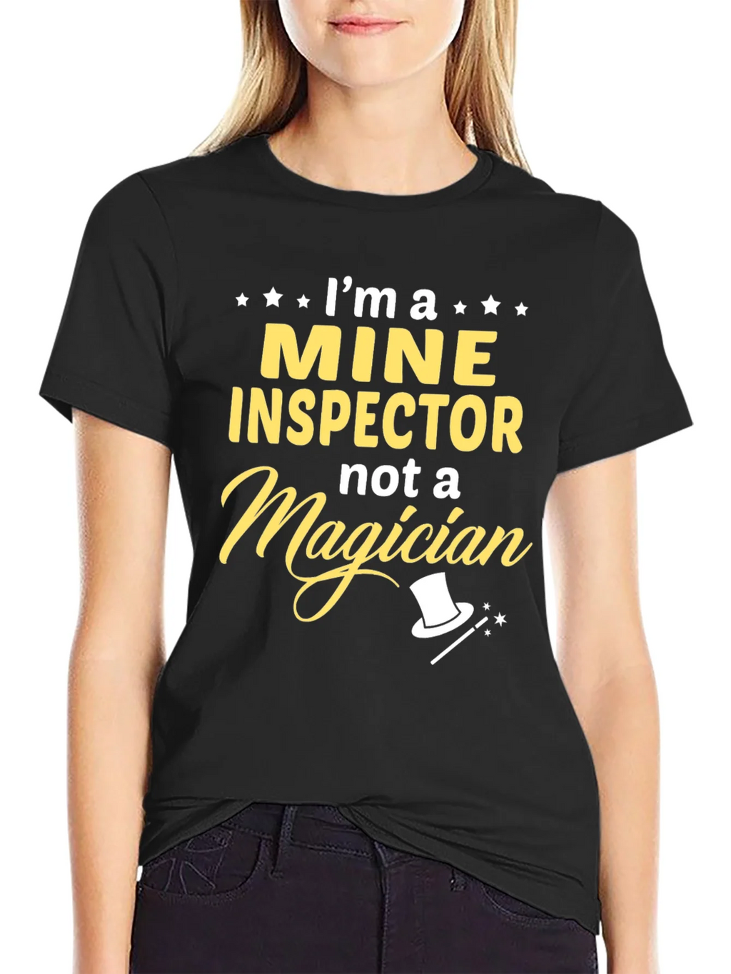Mine Inspector T-Shirt: Not a Magician Funny Gift product image 2