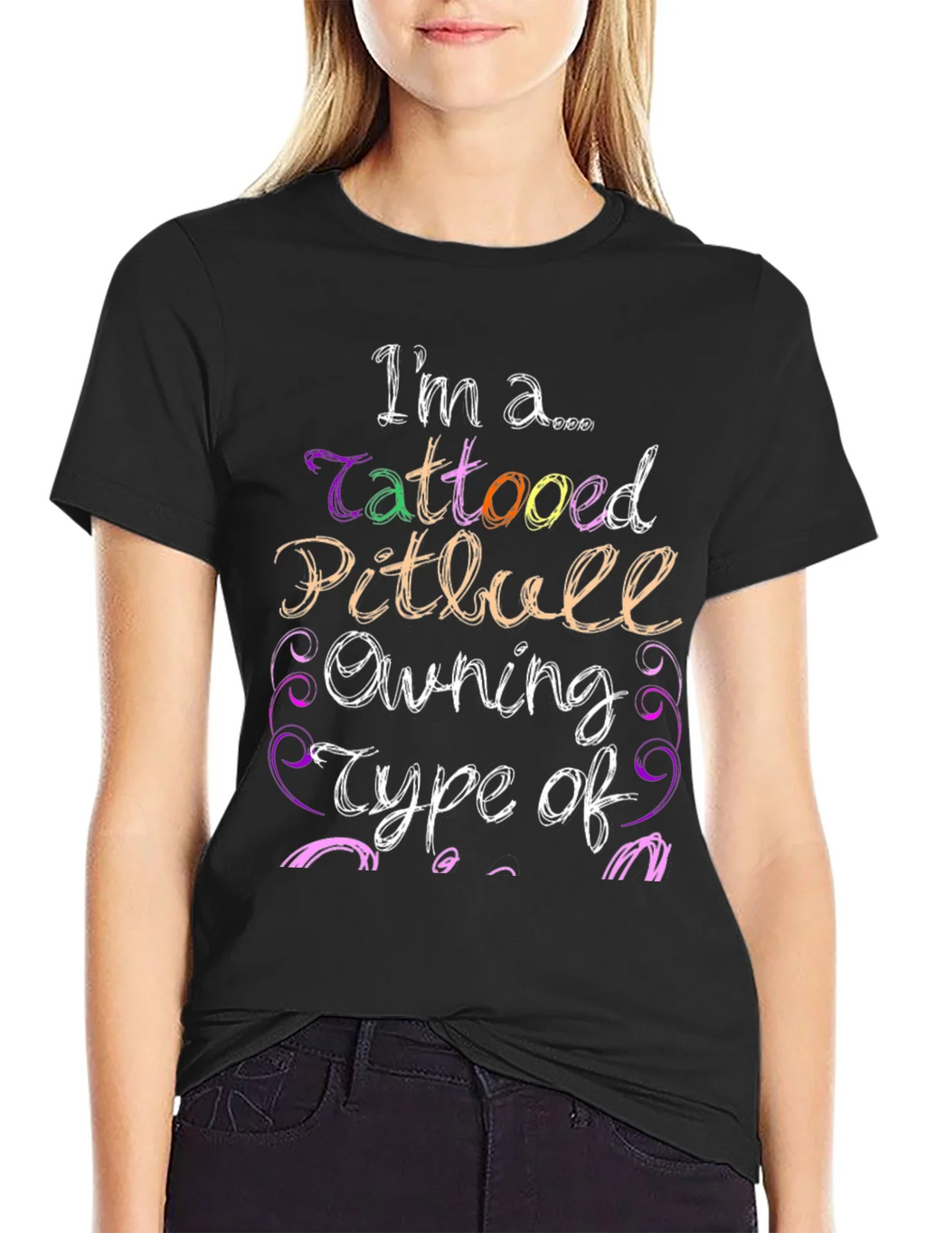 Tattooed Pitbull Owning Type T-Shirt product image 2