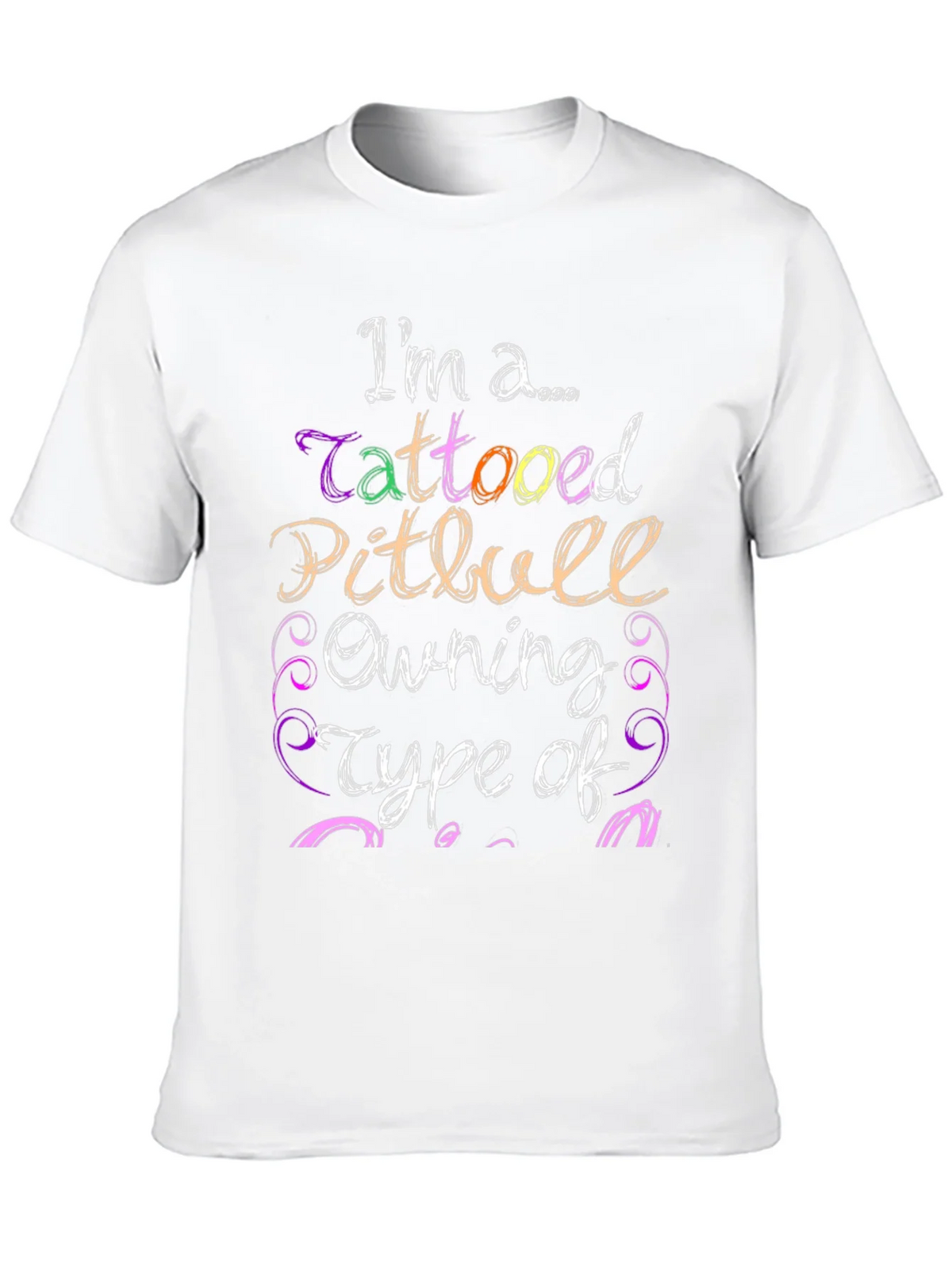 Tattooed Pitbull Owning Type T-Shirt product image 9