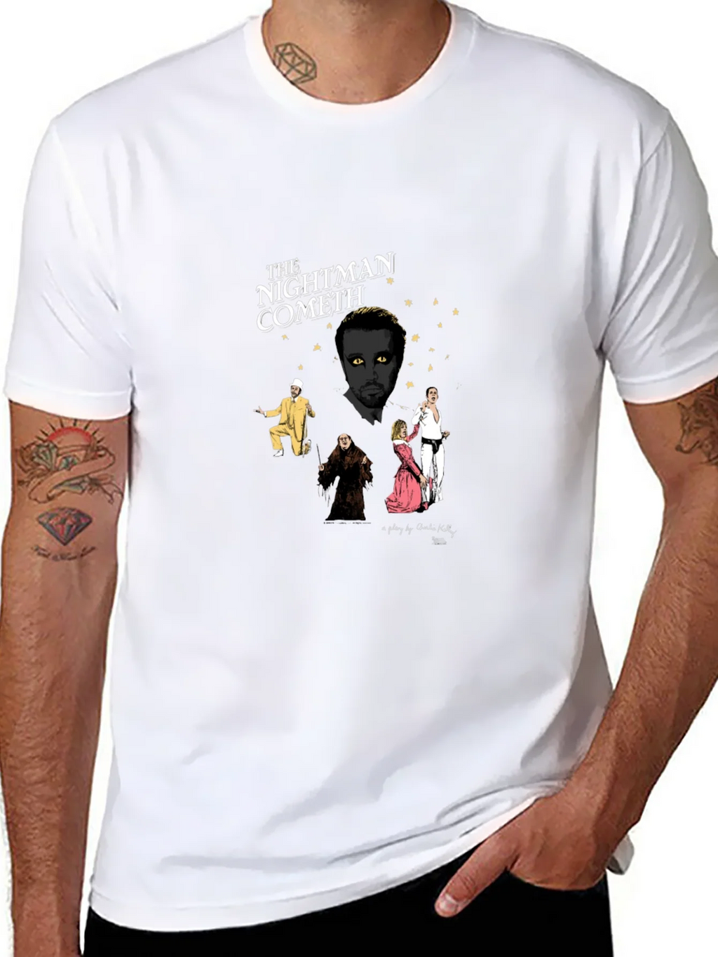 The Nightman Cometh Black T-Shirt product image 7
