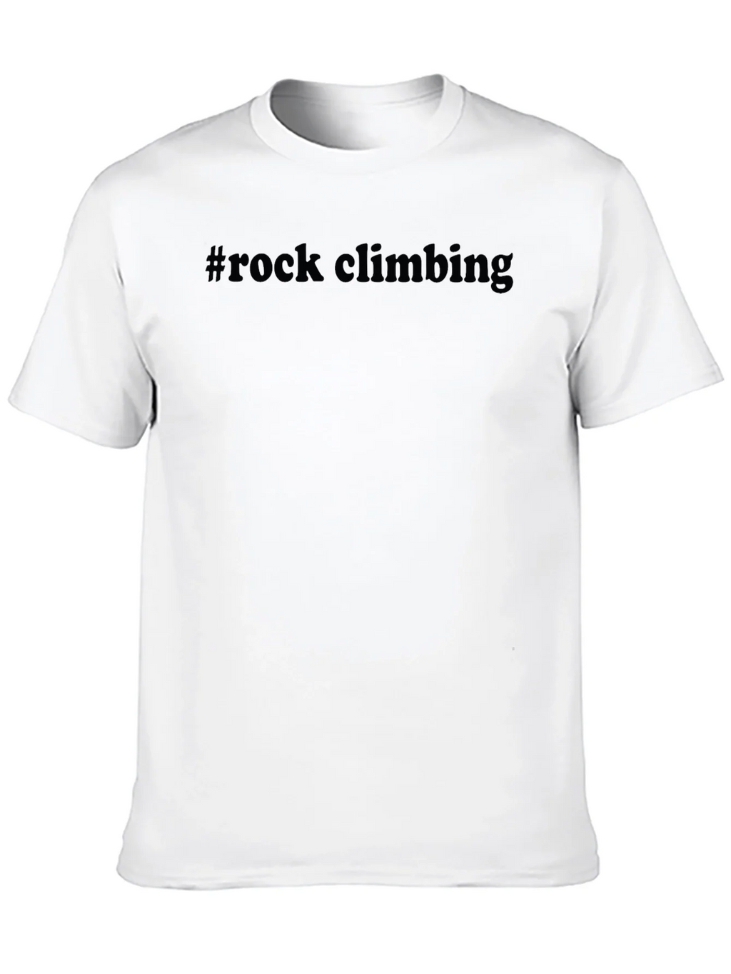 #Rock Climbing Black Graphic Tee product image 9