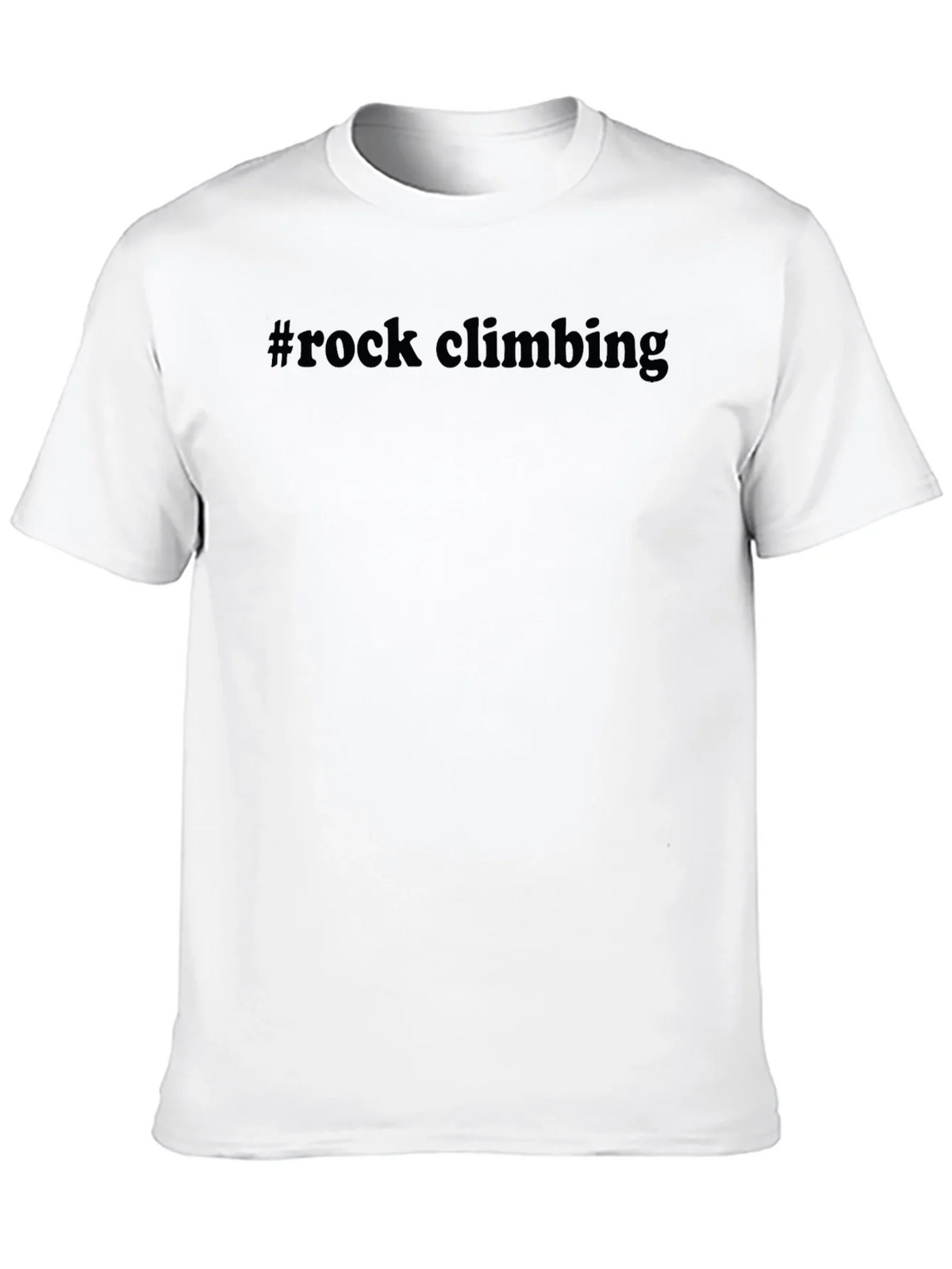 #Rock Climbing Black Graphic Tee product image 9