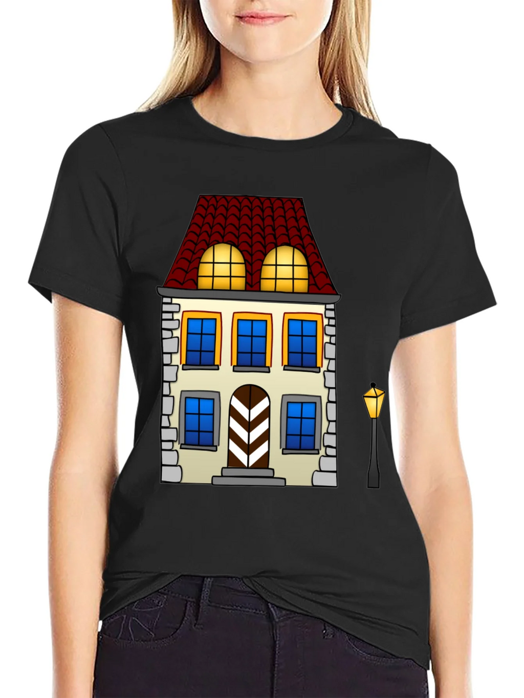 Vintage House Graphic Tee - Unique Design product image 2